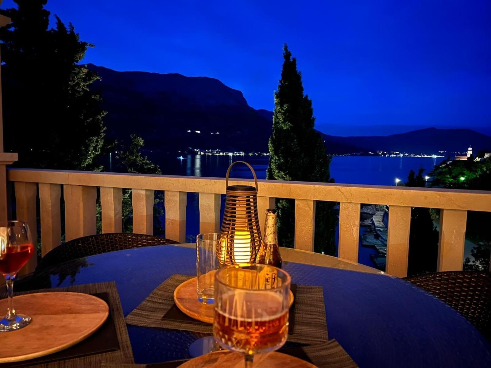Villa Jade Apartments Front Row Sea View - Walk To Korcula Old Town Medvinjak Eksteriør bilde
